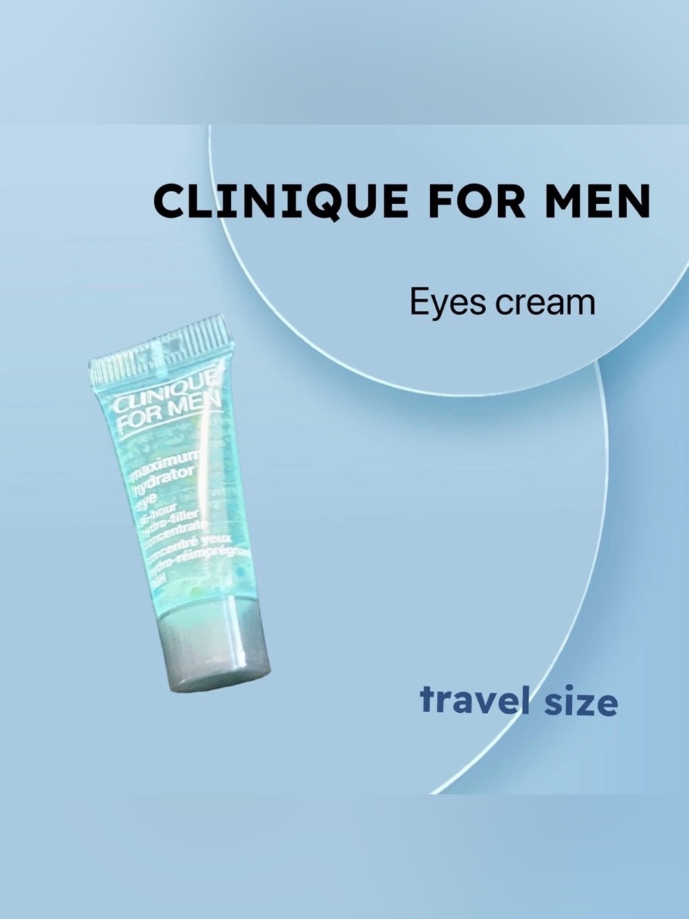 🇺🇸🆕NOWB CLINIQUE FOR MEN |TRAVEL| Depuffing effect & Maximum Hydrator Eye Cream